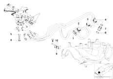 E36 316g M43 Compact / Fuel Preparation System/  Cng Pipe