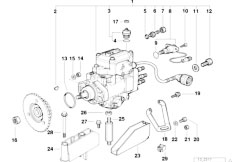 E36 325td M51 Sedan / Fuel Preparation System Diesel Injection Pump