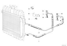 E21 320 M20 Sedan / Engine Transmission Oil Cooling