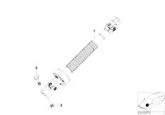 Z3 Z3 1.8 M43 Roadster / Steering/  Steer Col Lower Joint Assembly