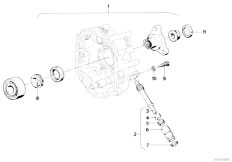 E12 528i M30 Sedan / Manual Transmission Getrag 262 Speedometer Drive