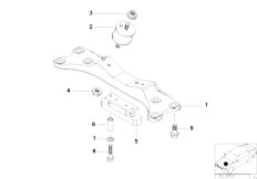 E39 525tds M51 Sedan / Engine And Transmission Suspension Transmission Suspension