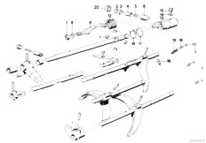 E30 M3 S14 2 doors / Manual Transmission Getrag 265 6 Inner Gear Shifting Parts-2