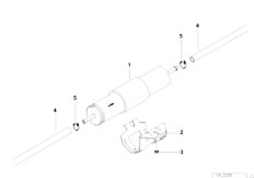 E36 320i M50 Cabrio / Fuel Supply/  Fuel Filter