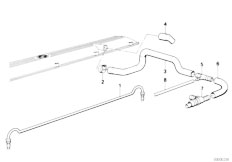 E30 320i M20 Cabrio / Engine Crankcase Ventilation