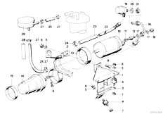 E30 318i M10 2 doors / Fuel Supply Fuel Pump