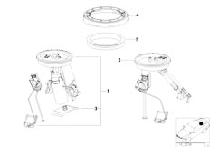 E36 320i M52 Coupe / Fuel Supply/  Fuel Pump And Fuel Level Sensor