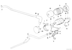 E30 M3 S14 Cabrio / Fuel Supply/  Fuel Pump