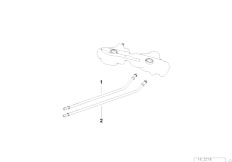 E36 325i M50 Cabrio / Fuel Supply/  Fuel Pipe