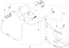 Z3 Z3 2.8 M52 Roadster / Sliding Roof Folding Top Electro Hydraulic Folding Top Parts