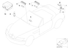 Z3 Z3 1.8 M43 Roadster / Lighting/  Various Lamps