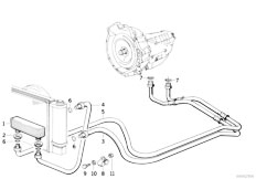 E36 316i M40 Sedan / Radiator Transmission Oil Cooling