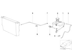 E39 525tds M51 Touring / Radiator Expansion Tank