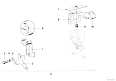 E21 318i M10 Sedan / Exhaust System/  Exhaust Suspension Parts