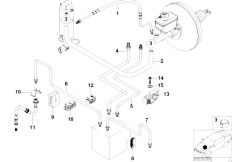 Z3 Z3 M3.2 S54 Roadster / Brakes Front Brake Pipe Dsc-2