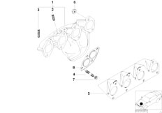 E46 318i M43 Touring / Engine/  Exhaust Manifold