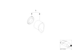 Z3 Z3 2.2i M54 Roadster / Bodywork/  Opening Aid Boot Lid