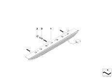 E85 Z4 2.5i N52 Roadster / Lighting Third Stoplamp