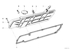 E30 318i M10 4 doors / Engine/  Cylinder Head Cover