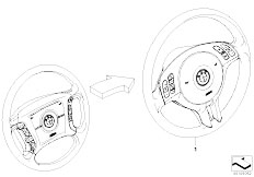 E53 X5 3.0i M54 SAV / Steering Modificat 4 Spoke Mfl Strng Whl Sport-2