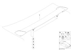 E46 320Ci M54 Coupe / Bodywork/  Clubsport Custom Rear Wing