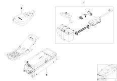 E38 730d M57 Sedan / Heater And Air Conditioning/  Install Kit Independent Heater-2