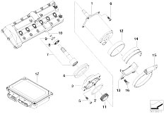 E65 760i N73 Sedan / Engine/  Valve Timing Gear Actuator Cntrl Unit