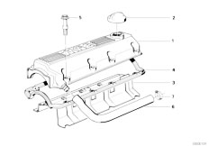 E30 318i M40 Cabrio / Engine/  Cylinder Head Cover