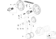 E36 M3 3.2 S50 Cabrio / Engine Timing And Valve Train Timing Chain-2