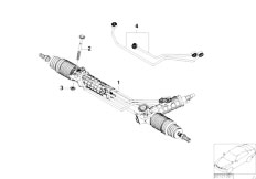 E52 Z8 S62 Roadster / Steering Hydro Steering Box