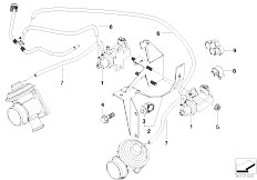 E65 740d M67 Sedan / Engine/  Vacuum Control Agr