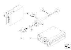 E39 525i M54 Sedan / Audio Navigation Electronic Systems/  Modificat Navigation Mk 1 To Mk 3