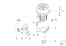 E85 Z4 3.0i M54 Roadster / Engine/  Emission Control Air Pump