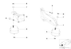 E36 325tds M51 Sedan / Engine/  Engine Suspension Damper