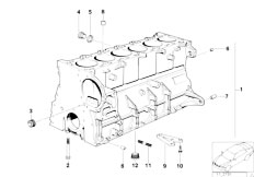 Z3 Z3 2.8 M52 Roadster / Engine/  Engine Block