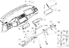 E53 X5 3.0d M57 SAV / Vehicle Trim/  Trim Panel Dashboard-2