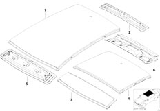 Z3 Z3 3.0i M54 Coupe / Bodywork/  Roof