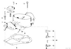 E21 320 M10 Sedan / Fuel Preparation System Enriching Valve