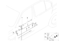 E36 318ti M42 Compact / Vehicle Electrical System/  Door Cable Harness