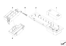 E52 Z8 S62 Roadster / Vehicle Electrical System/  Single Components For Fuse Housing