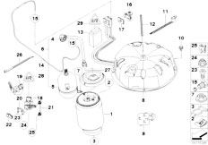 E53 X5 4.6is M62 SAV / Rear Axle Levell Device Air Spring And Ctrl Unit