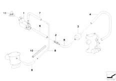 E39 M5 S62 Sedan / Engine Air Pump F Vacuum Control