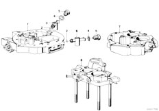 E12 528 M30 Sedan / Fuel Preparation System/  Throttle Housing