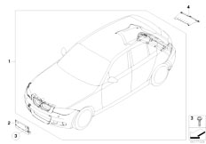 E87 120i N46 5 doors / Vehicle Trim Retrofit Kit M Aerodyn Package