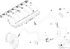 E46 323i M52 Sedan / Engine/  Vacuum Control Engine