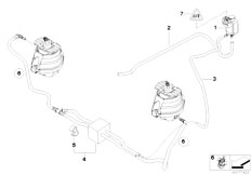 E60N 530i N53 Sedan / Engine And Transmission Suspension Vacuum Control Engine Bearing