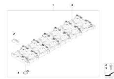 E92 330d N57 Coupe / Engine/  Cylinder Head Intermediate Housing