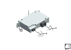 F01 750i N63 Sedan / Vehicle Electrical System Ecu Camera Based Systems