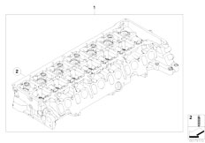 E92 330d N57 Coupe / Engine/  Cylinder Head