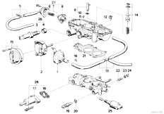 E12 518 M10 Sedan / Fuel Preparation System Automatic Choke